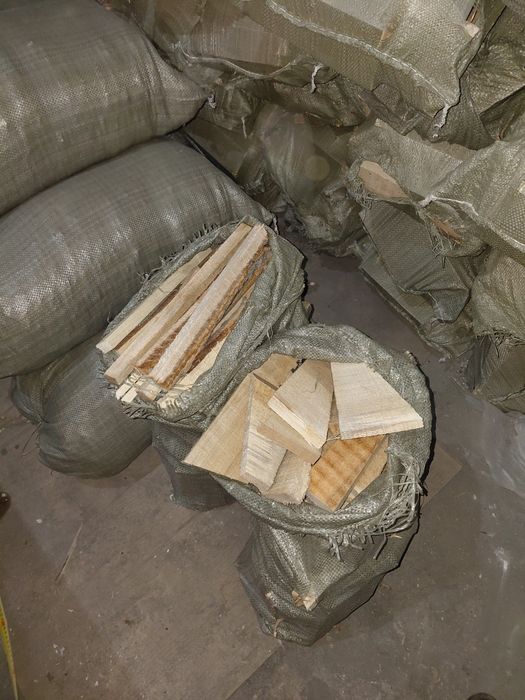 Продам дрова в мешках 900 за мешок