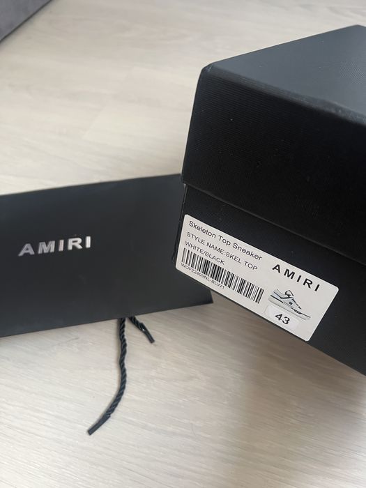 Amiri Ma-1 Alb/Negru - 43/44