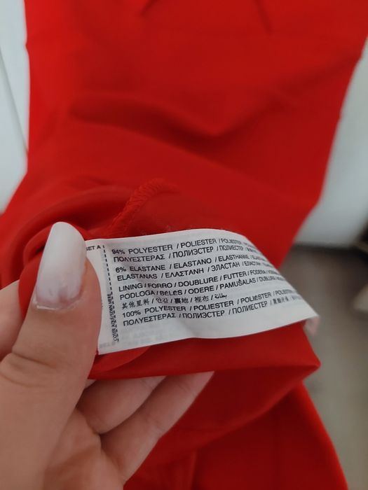 Rochie Mango rosie eleganta marimea S noua