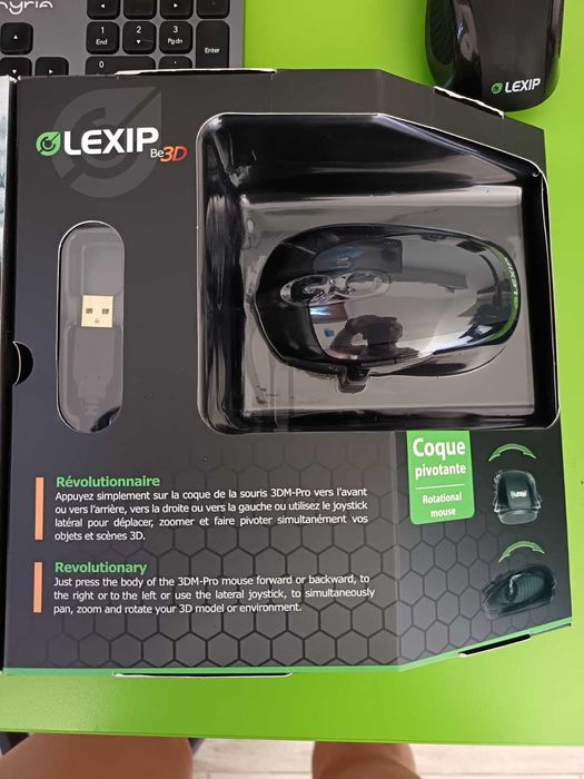Mouse 3D profesional Lexip 3DM-Pro