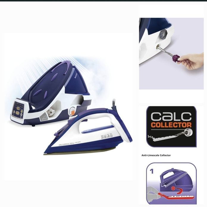 Парогенераторна ютия Tefal Pro X-Pert Plus GV8977,2400W,1.6л,7,2BAR