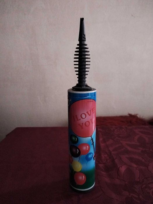 Ръчна помпа за надуване на балони - нова