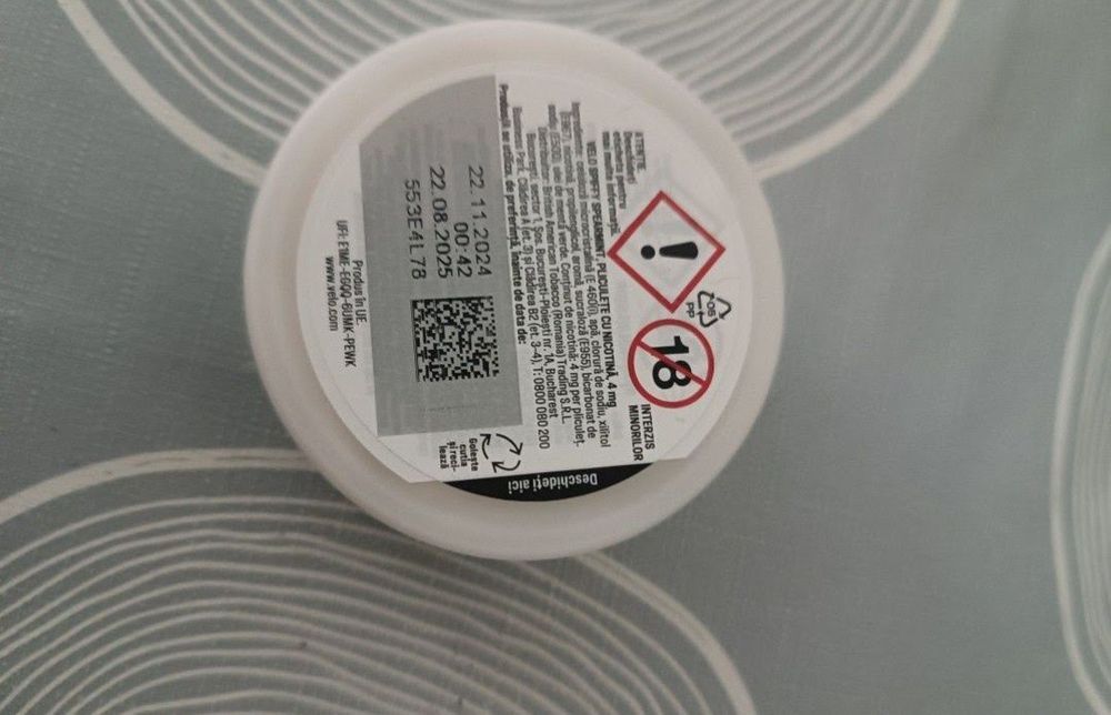 Set 3 cutii Velo,4 mg fiecare