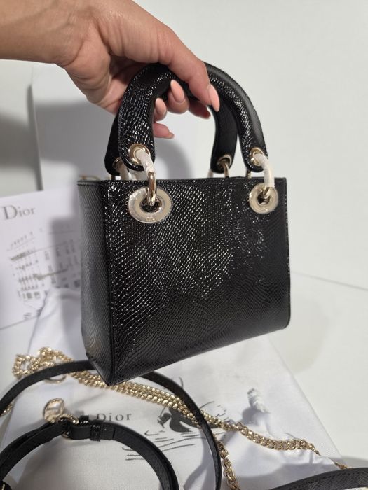 Дамска чанта Christian Dior Lizard Mini
