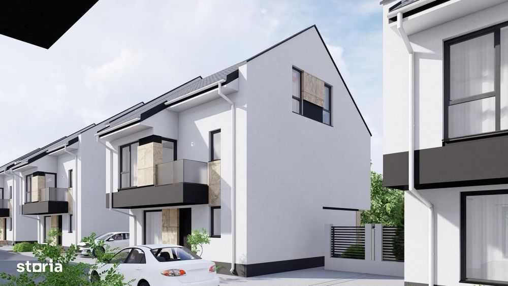 Vila modernă P+1E+M - Complex Rezidential – Bragadiru- Zona de TOP!