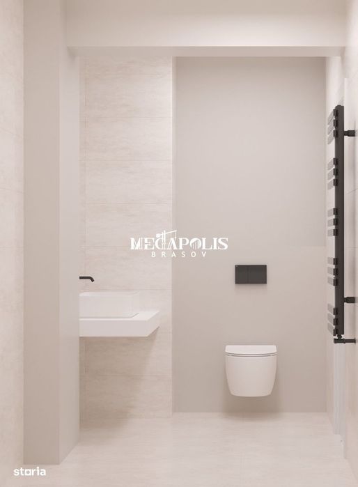 Apartament cu 2 camere | Noua | 68 mp Utili