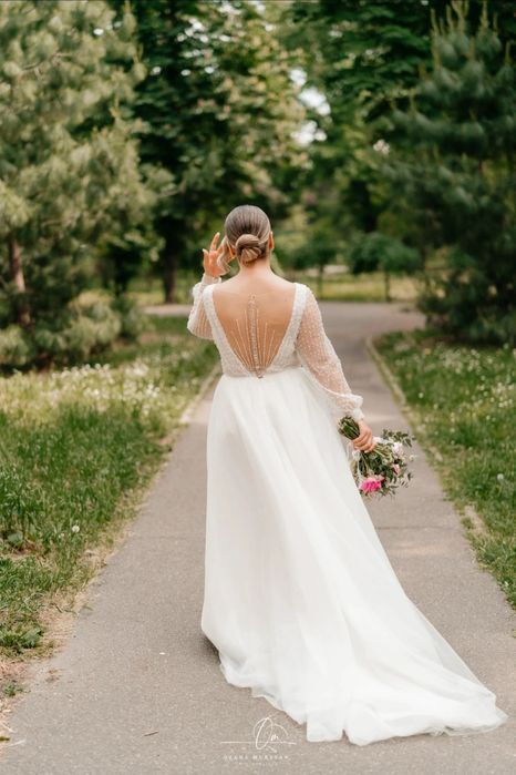 Rochie de mireasă elegantă M-L