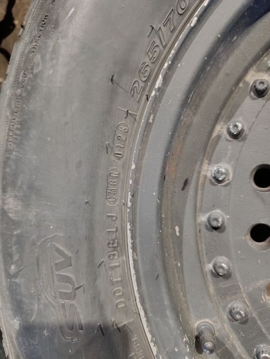 Резина с дисками 265/70/16