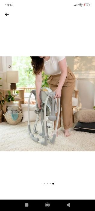 Leagăn și balansoar 2in1