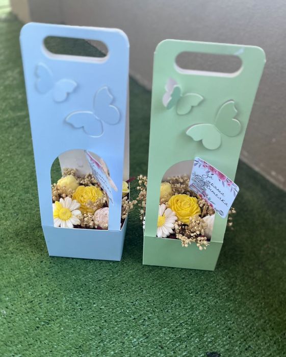 Букети от соеви цветя