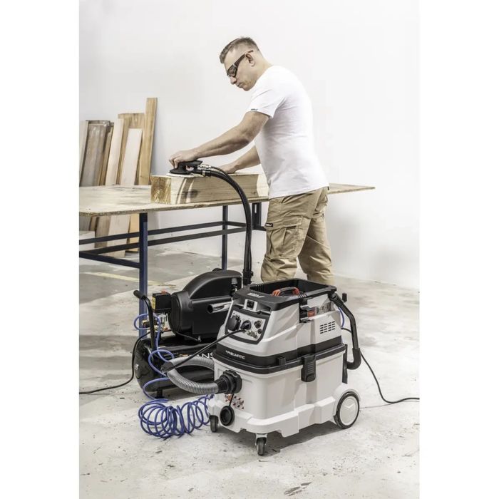 Строителна прахосмукачка за Жираф филтър клас M, DEDRA DED6609