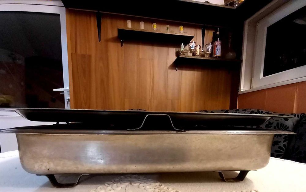 Професионална тава, Асадо Барбекю Тенджера на пара Поднос Кръгла тава