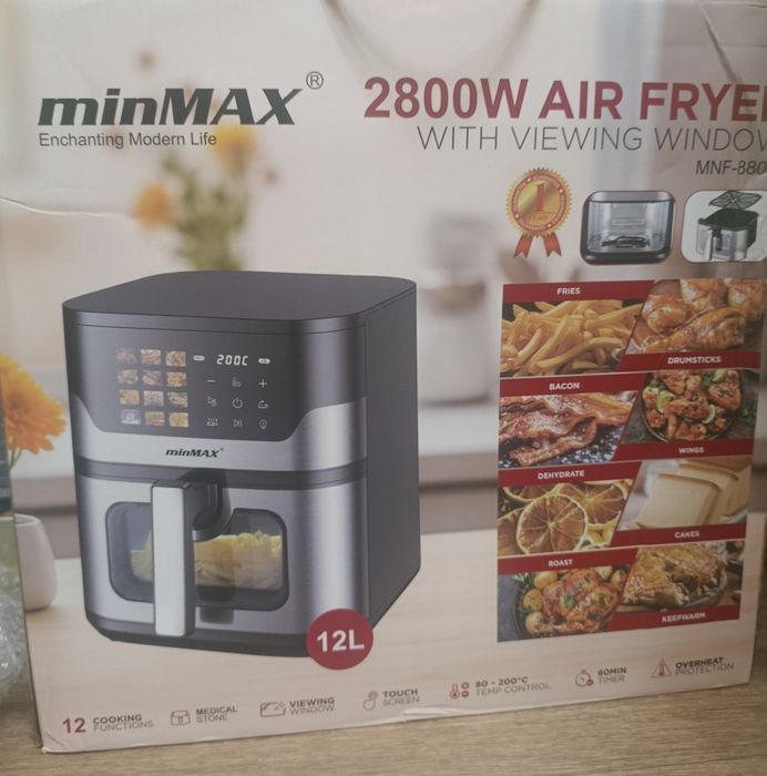 Аэрогриль minMAX: Минимум усилий — Максимум вкуса!