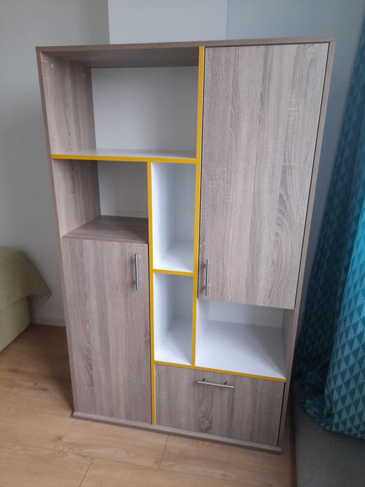 Бюро, Офис работна маса с полица/рафт (Явор) и Гардероб тип секция