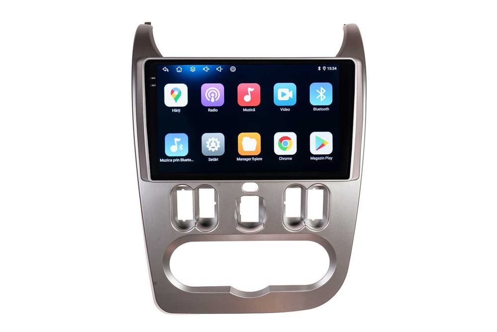 Navigatie Logan 1 Dacia Android 14 , Carplay Wireless Android Auto + Camera Marsarier