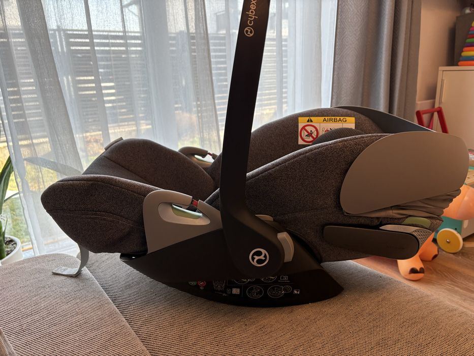 Vand scoica Cybex Cloud T Plus culoare Mirage Grey