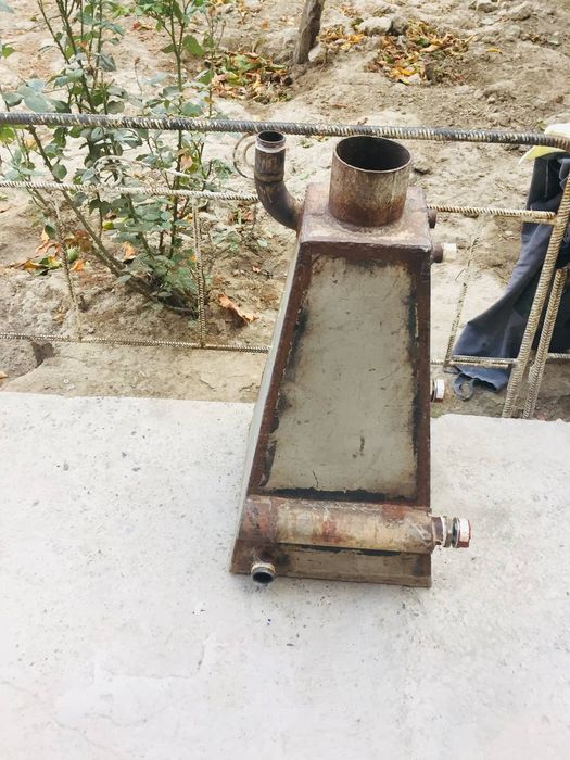 Pechka gaz svetga ishlaydi