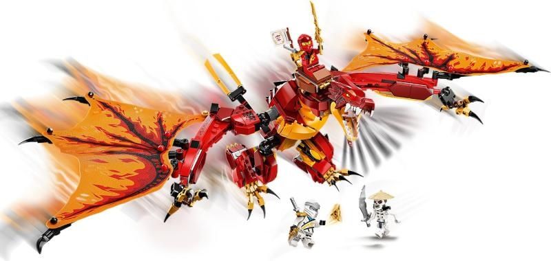 LEGO Ninjago 71753 - Dragonului de Foc - set de colectie