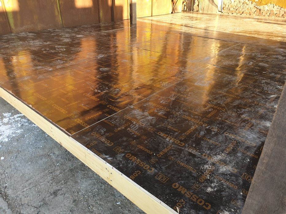 Нови кофражни платна шперплат 20мм - не рециклиран