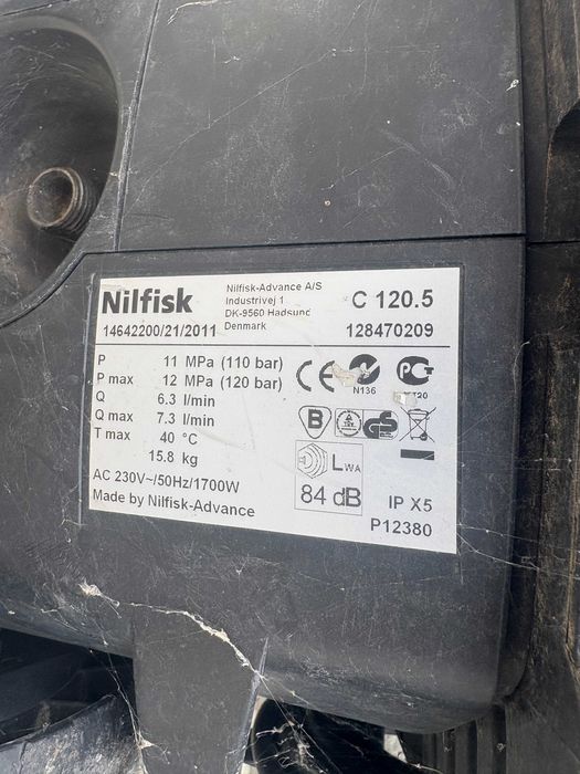 Водоструйка - Nilfisk 120 bar