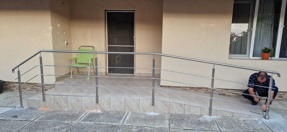 Balustrada inox,balustrade din inox,mana curenta inox ,balcon,scara