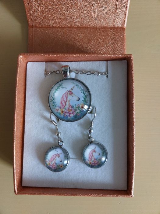 Детски комплект бижута еднорог