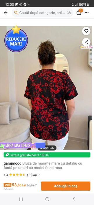 Bluza dama marime 56