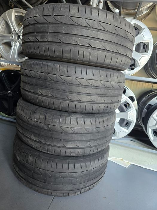 Jante R 18 5x112 cu anvelope bonus 225 40 18,  Audi, Volkswagen, Skoda