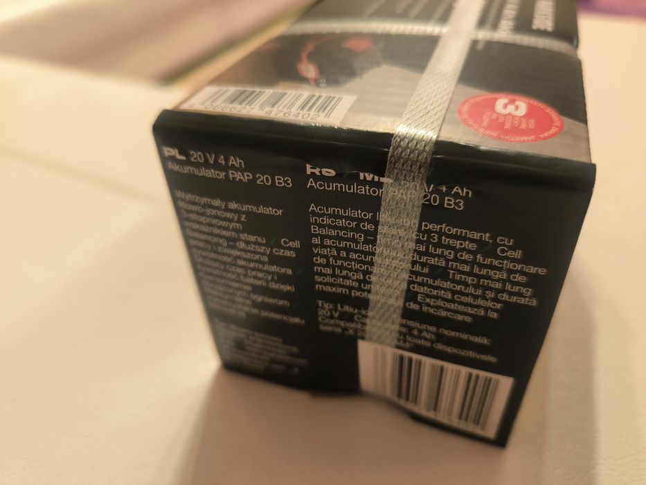 Acumulator Parkside 20v 4Ah