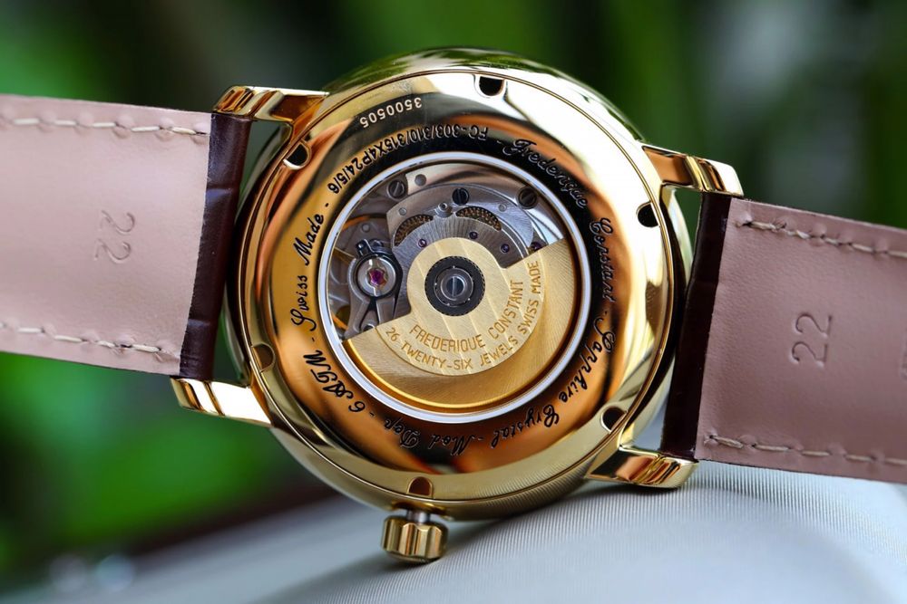Швейцарские механические часы фирмы Frederique Constant