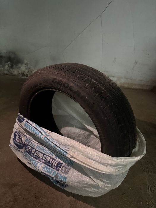 Шины летние б/у задние