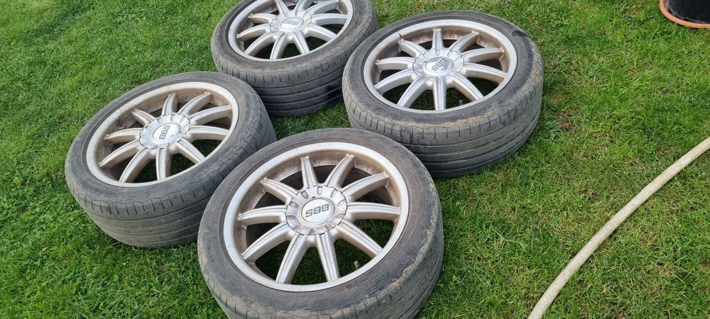 Genți BBS Audi pe 17 + cauciucuri