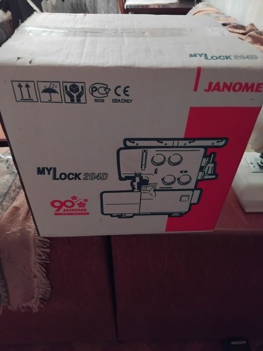 Продам новый оверлок JANOME MYLOCK 204D