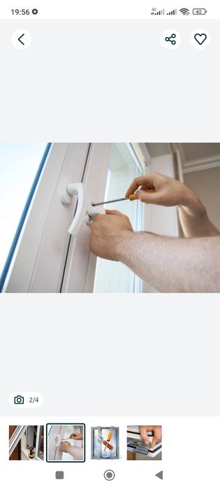 Akfa rezinka va aksesuvar almashtramiz barcha turdagi remont rom eshik