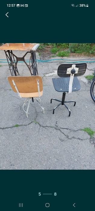 Scaune industriale ani 70