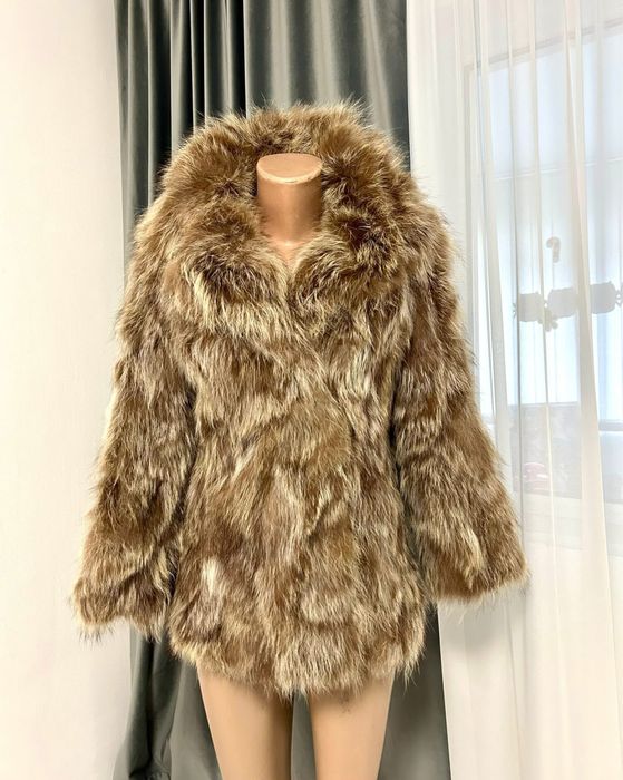 Blana naturala vulpe argintie