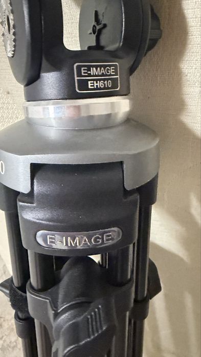 Set 3 Trepied Video E-Image AT610 cu EH610 cap sferic