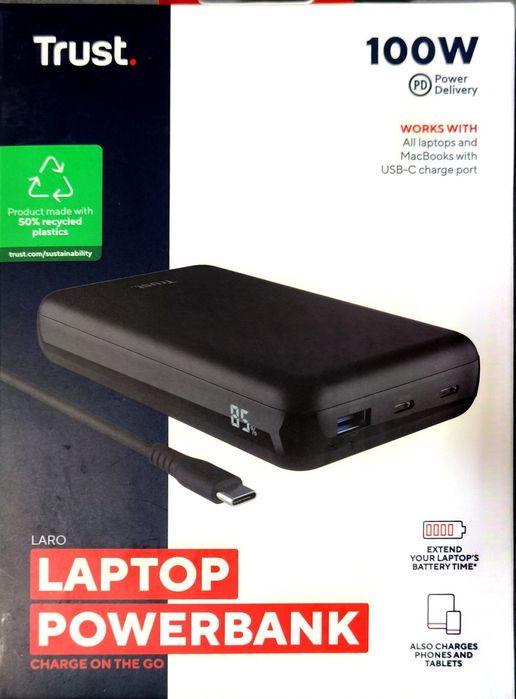 Baterie externa laptop Trust Laro 100W