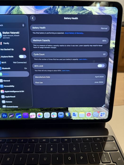 iPad pro M4 13' +  pencil pro + magic keyboard + astropad