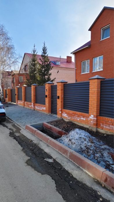 Заборы, ворота и калитки под ключ .