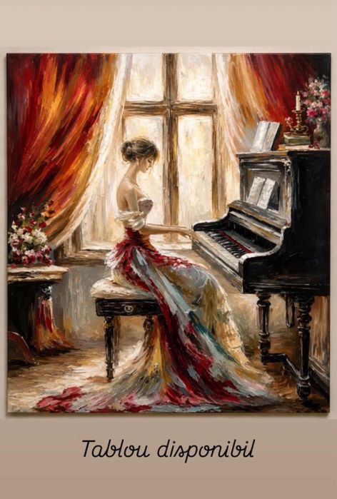 Tablou pictat in ulei ,50x40