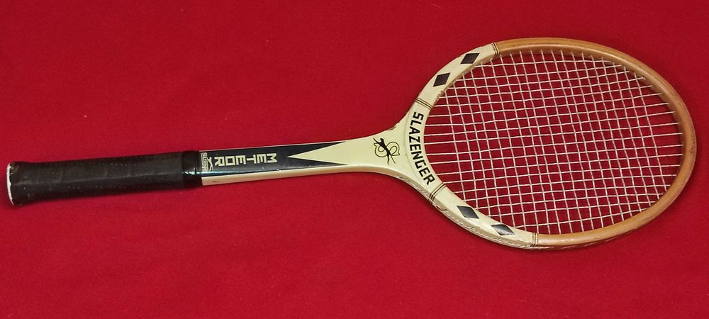 6 rachete tenis camp colectie vintage lemn