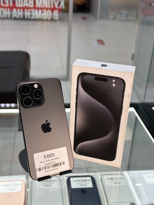 айфон 15 про макс черный