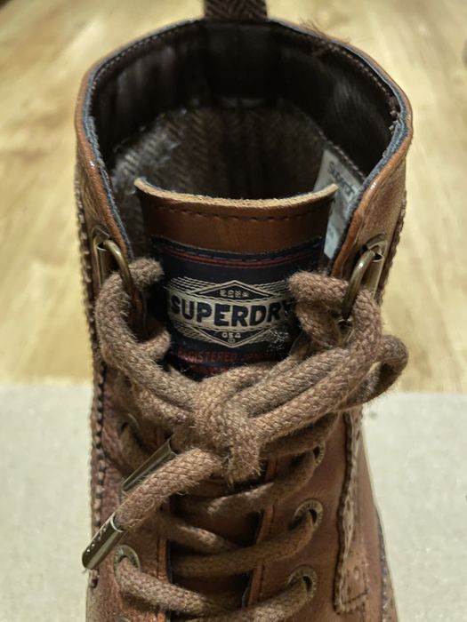 Superdry Leather Boots 45 н. 29 см