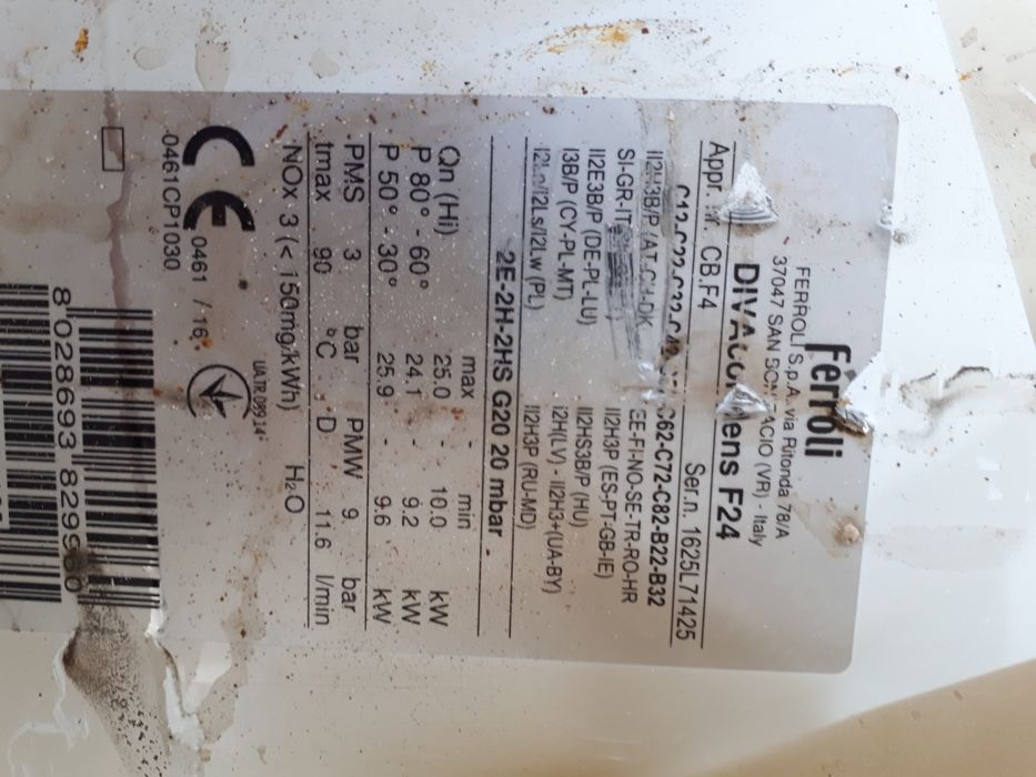 Centrala Ferroli Diva Condens F24