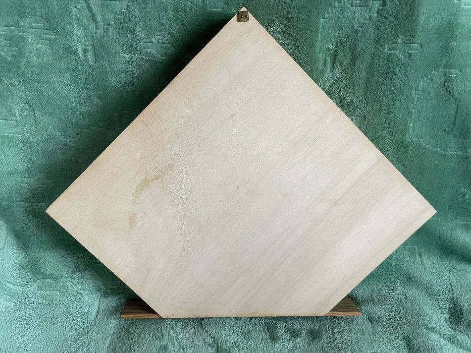 3бр френски винтидж етажерки от дърво миниатюри за стена