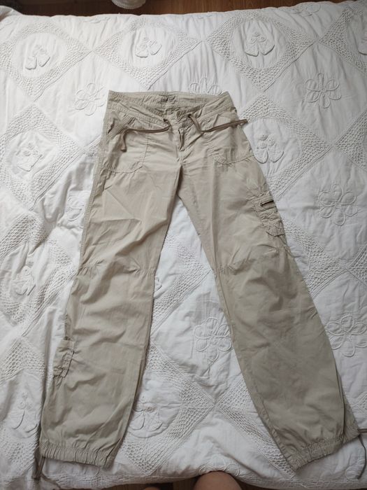 Pantaloni damă low waist Woolrich