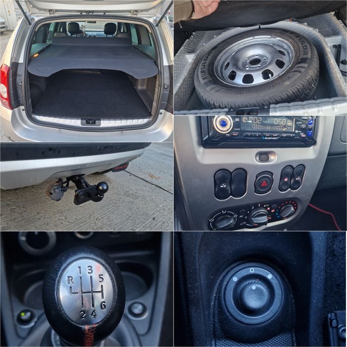Dacia Duster Prestige 1.5 dCi 4x4 / Pachet LooK / Full Options De Fabrica / Senzori / Scaune Piele Incalzite / Carlig