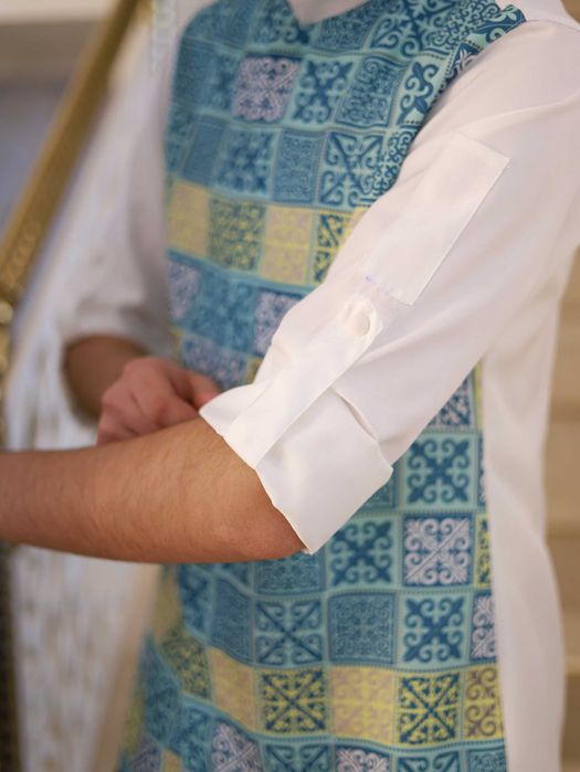 Рубашка Atameken техперсонал одежда/повар/официант спецодежда