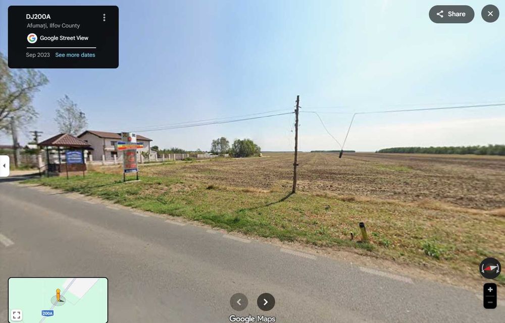 Teren extravilan 10.000 mp, Petrăchioaia, Ilfov – lângă București